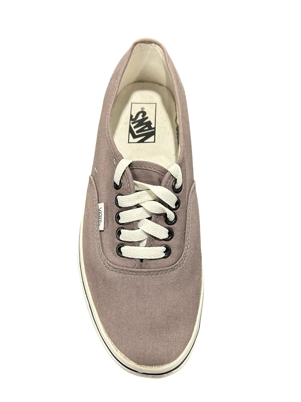 Vans Unisex Canvas Sneaker in Mauve with White Accents